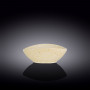 Блюдо овальное глубокое WILMAX Sandstone 16х15х6 см WL-661319 / A