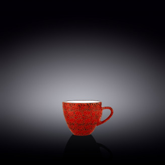 Чашка кофейная Wilmax Splash Red 75 мл WL-667233 / A