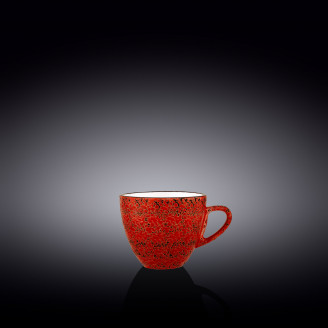 Чашка кофейная Wilmax Splash Red 110 мл WL-667234 / A