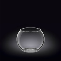 Ваза стеклянная Wilmax Thermo Segment 10х8 см WL-888969 / A