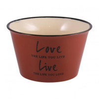 Салатник керамический Milika Love&Live Brown 13,5см M0450-L348BR