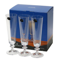 Набор бокалов для шампанского Bohemia Bella 205 мл 6шт b40412-409239