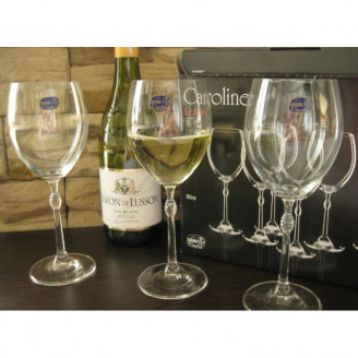 Набор бокалов для вина Bohemia Caroline 340мл 6шт b40338-301247