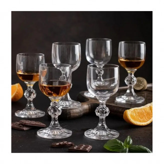 Набор рюмок для ликера Bohemia Claudia 50мл- 6 шт b40149