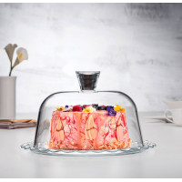 Блюдо з кришкою Pasabahce Patisserie d-26,4см, h-15,3см 96874