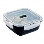 Пищевой контейнер квадратный Luminarc Pure Box Active Black 1220мл V1475