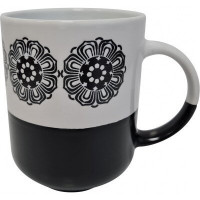 Кружка Milika Black&White Flower 500мл M0420-2104-3