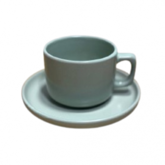 Чашка с блюдцем Milika Sonata Grey 250 мл M0430-3144-CS-GY