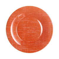 Тарелка десертная Luminarc Poppy Mandarine 19,5см V0111
