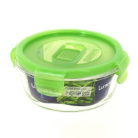 Пищевой контейнер круглый Luminarc Pure Box Active Green 420 мл P4575