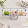 Блюдо на ножці Pasabahce Elegant 27,6х16,5 см 950108