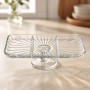 Блюдо на ножці Pasabahce Elegant 27,6х16,5 см 950108