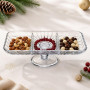Блюдо на ножці Pasabahce Elegant 27,6х16,5 см 950108