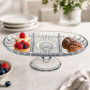Блюдо на ножці Pasabahce Elegant 28х16,5 см 950109
