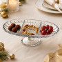 Блюдо на ножці Pasabahce Elegant 28х16,5 см 950109