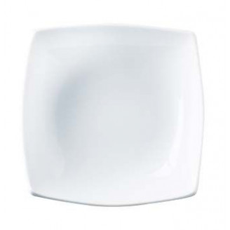 Тарелка глубокая квадратная Luminarc Quadrato White 20 см