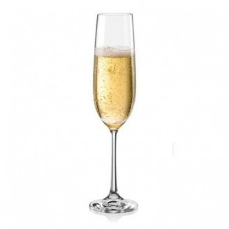 Набор бокалов для шампанского Bohemia Viola 190мл 2шт