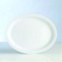 Блюдо овал. (25 см) фарфор Hotel Line
