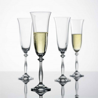 Набор бокалов для шампанского Bohemia Angela 190мл-2шт