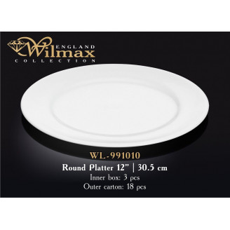 Блюдо круглое Wilmax 30,5 см WL-991010 / A