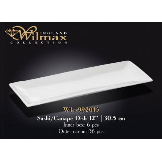 Блюдо для суши/канапе Wilmax 30,5 см WL-992015 / A