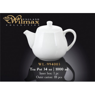 Чайник заварочный Wilmax 1000 мл WL-994003 / A