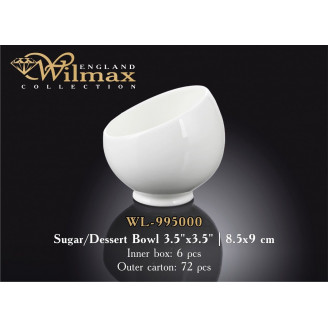 Сахарница/креманка Wilmax 8,5x9 см WL-995000 / A