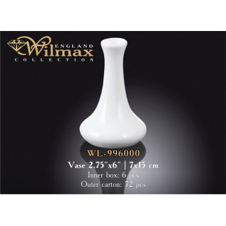 Ваза Wilmax  15x7 см WL-996000 / A