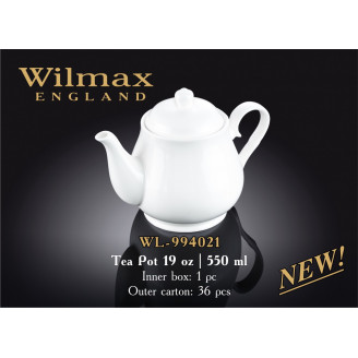 Чайник заварочный Wilmax Color 550 мл WL-994021 / A