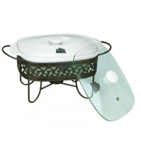 Прямоугольный мармит с фарфоровым контейнером STAHLBERG