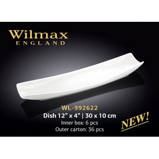 Блюдо прямоугольное Wilmax 30х10 см WL-992622 / A