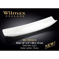 Блюдо прямоугольное Wilmax 40х13 см WL-992624 / A