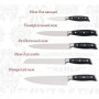 Набор ножей 6 пр. Lessner Book 77139