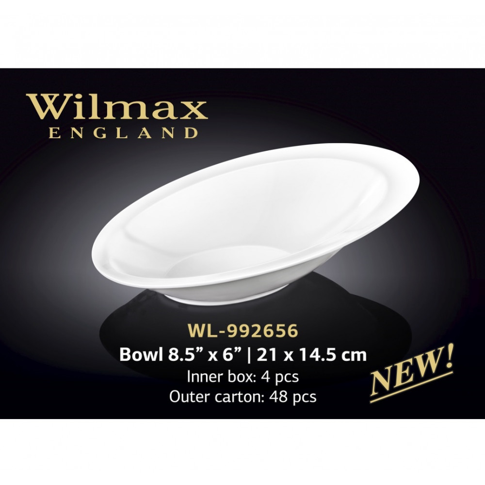 Салатник Wilmax 21x14,5 см WL-992656 / A