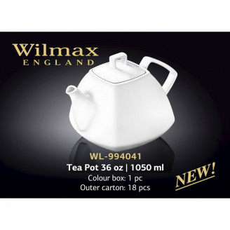 Чайник заварочный Wilmax Color 1050 мл WL-994041/1C