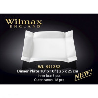 Тарілка обідня Wilmax 25х25 см WL-991232 / A