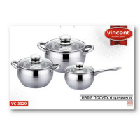 Набор посуды Vincent 6 пр. VC-3029