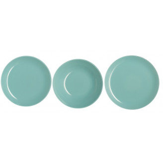 Сервиз столовый LUMINARC ARTY SOFT BLUE 18 пр.