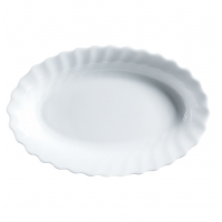 Блюдо овальное Luminarc Trianon White 35см E9667