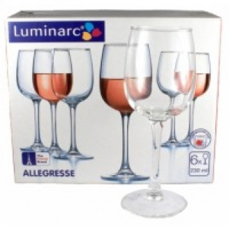 Набор бокалов для вина LUMINARC ALLEGRESSE 230мл