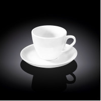 Чашка чайная&блюдце Wilmax 190 мл WL-993175 / AB