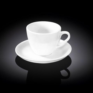 Чашка чайная&блюдце Wilmax 300 мл WL-993176 / AB