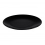 Тарелка обеденная круглая черная Ipec Monaco 24см 30902225