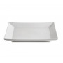 Тарелка обеденная квадратная белая Ipec Tokyo 24х24см