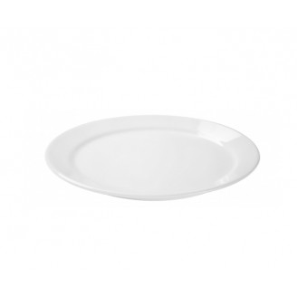 Тарелка десертная круглая белая Ipec Bari 19см FDB19A