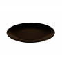Тарелка десертная круглая коричневая Ipec Monaco 20см FDMO20M