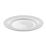 Тарелка обеденная круглая белая Ipec Atena 27см FIA27A