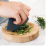 Нож-лезвие для снятия листьев со стеблей с доской BergHOFF LEO 3950021