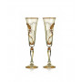 Бокалы для шампанского Bohemia Victoria Vesta Gold 180мл-2шт 02-03-180-2-086
