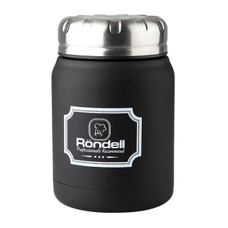 Термос для еды Rondell PICNIC BLACK 500 мл RDS-942
